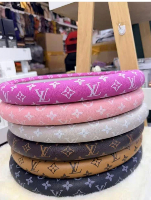 LV Steering Wheel Cover